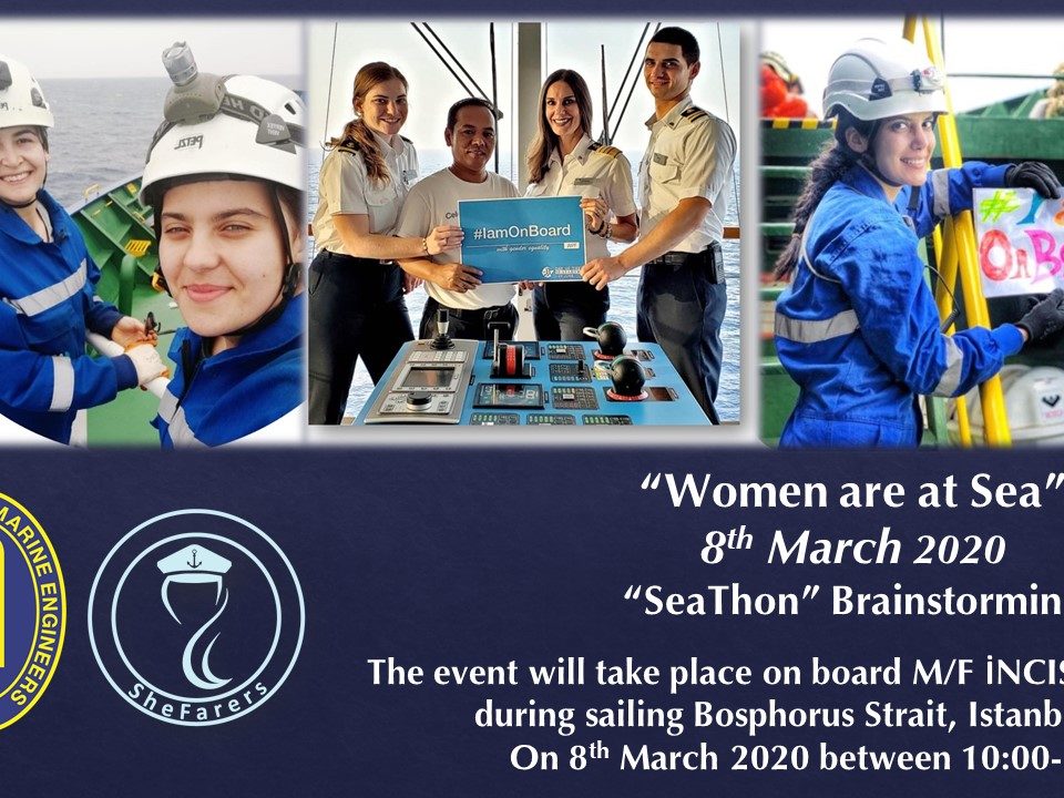 women at sea